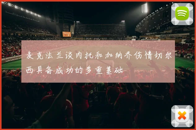 麦克法兰谈内托和加纳乔伤情切尔西具备成功的多重基础